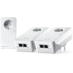 devolo Magic 2 WiFi next Powerline Mesh WLAN Verstärker 3x Adapter