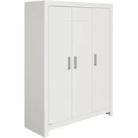 Paidi Kinderkleiderschrank Fiona 156,8 x 205,3 x 55,3 cm MDF weiß