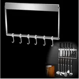 EPROICKS Wand-Magnet Messerhalter Magnetleiste Messer 40cm Starkem Magnet, Edelstahl 6