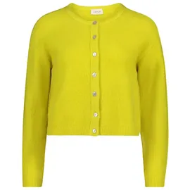 Cartoon Strick-Cardigan Gelb 36