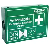 Kalff 23509 Betriebsverbandkasten DIN 13169-E, Metall, Groß