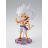 Tamashii Nations One Piece World Collactable Figures x S.H. Figuarts Actionfigur Monkey D. Ruffy Gear 5 8 cm