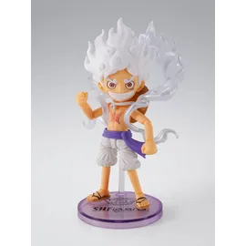 Tamashii Nations One Piece World Collactable Figures x S.H. Figuarts Actionfigur Monkey D. Ruffy Gear 5 8 cm