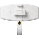 ABUS DFS95 AL0145 - Sicherung für Doppelflügelfenster, gleichschließend Weiß