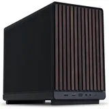 Lian Li DAN Cases A3-mATX Wood Edition PC-Gehäuse, Micro-ATX - Schwarz/Walnuss