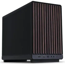 Lian Li DAN Cases A3-mATX Wood Edition PC-Gehäuse, Micro-ATX - Schwarz/Walnuss