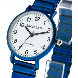 Excellanc Damenuhr mit Zugarmband, matt oder metallic