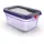 Emsa Frischhaltedose rechteckig lila 11,71 cm x 17,49 cm x 8,25 cm 0,75 l