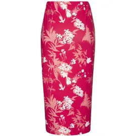 LASCANA Jerseyrock Damen Floral Rot 46