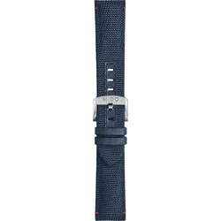 Mido - Leder Ocean Star Captain V Gewebe & Lederband Blau M604018063 - blau