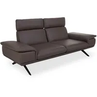 Sofa KOINOR ELEMENTS (BHT 222x98x125 cm) - Lederlook - BHT 222x98x125 cm