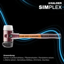 Erwin Halder KG Schonhammer SIMPLEX-Plusbox L.175mm Kopf-D.80mm