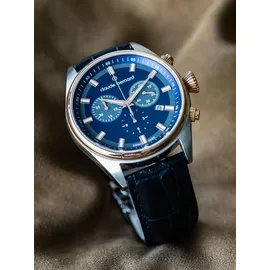 Claude Bernard Proud Heritage Chronograph Edelstahl 44 mm 10259-357RC-BUGIR