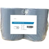 All Care Putztuchtuchrollen | blau | 3-lagig | 36 cm x 185 Meter | 2 Rollen | Papierhandtücher