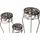DanDiBo Ambiente Blumenhocker 52 x 65 x 78 cm Schwarz
