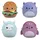 Squishmallows Micromallows Plüsch Kuscheltiere 6,5 cm 4er Set Sammelspielzeug
