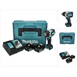 Makita DTW 700 RTJ Akku Schlagschrauber 18 V 700 Nm 1/2" XPT Brushless + 2x Akku 5,0 Ah + Ladegerät (Akkubetrieb)