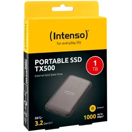 Intenso TX500 1 TB USB 3.2 Typ C Braun 3827460