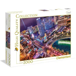 Clementoni High Quality Collection Puzzle Las Vegas 2000 Teile