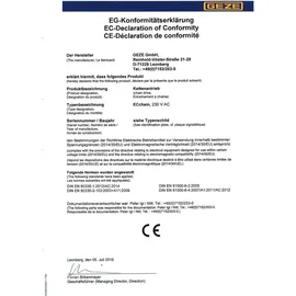 GEZE Kettenantrieb ECchain 148260