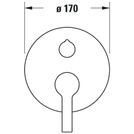 Duravit B.2 Einhandwannenmischer Chrom