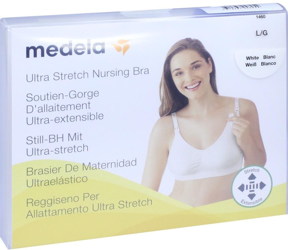 Medela Schwangerschafts- und Still Bh L Weiß 1 ST