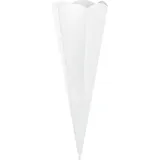 Heyda BRUNNEN 204870200 HEYDA Schultüten-Zuschnitt | 41 cm, 400 g/m2, weiß