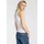 Boss ORANGE Ripptanktop Epetite Premium Damenmode Slim Fit mit Logostickerei weiß S (36)
