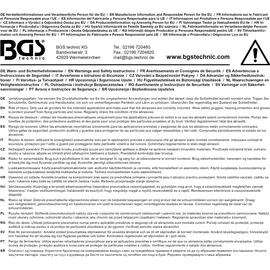 BGS Klett-Teller Stützteller Ø 30 mm