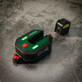 Parkside Laser-Wasserwaage mit Maßband PLLM 10 A1