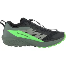 Salomon Sense Ride Herren Black/Laurel Wreath/Green Gecko 41 1/3