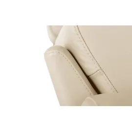 Stressless Eckcouch Leder 2-Sitzer Creme