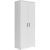 milino Multi-Stauraum Typ 37 80 x 195 x 40 cm Weiß