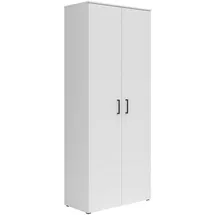 milino Multi-Stauraum Typ 37 80 x 195 x 40 cm Weiß