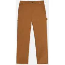 Dickies Arbeitshose "Dickies Workwear Hosen DUCK CARPENTER TROUSERS", Mädchen, Gr. 38x32, Länge 32, braun (braun duck), Obermaterial: 65% Polyester, 35% Baumwolle, Hosen Arbeitshose