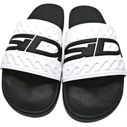 Sidi Pool Slide Slippers, zwart-wit, 46 Voorman