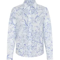 GANT Langarmbluse Floral Print Weiß 46