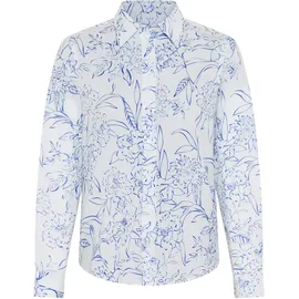 GANT Langarmbluse Floral Print Weiß 46