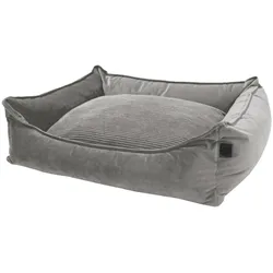 van baal Hundebett Velours Smoke M (Medium)