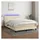 vidaXL Boxspringbett 140 x 200 cm Creme