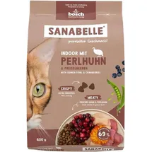 Sanabelle Indoor mit Perlhuhn 400 g