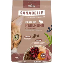 Sanabelle Indoor mit Perlhuhn 400 g