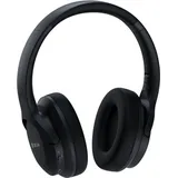 Devia Bluetooth 5.3 Kopfhörer in Schwarz 400 mAh kabellose On-Ear mit Mikrofon - Schwarz