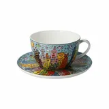 Goebel Milchkaffeetasse James Rizzi My New York City Day - Pop Art