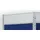 Franken Trennwand ECO 120 x 30 cm Weiß