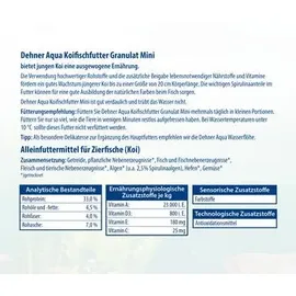 Dehner Koifischfutter Granulat Mini 3,5 l
