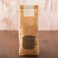 süssundclever.de® Bio Chiasamen schwarz | 500 g | Salvia hispanica | plastikfrei und ökologisch-nachhaltig abgepackt | Chia Samen