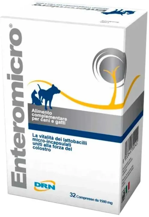 GEULINICX Enteromicro Complex 32 Tab. zur Regulierung der Darmflora bei Hunden und Katzen