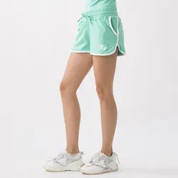 KURZE SPORTBEKLEIDUNG AUS JERSEY-STRETCH LIGHT GREEN BAUMWOLLE, ELASTHAN XL