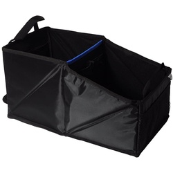 Wumbi Aufbewahrungsbox KfZ Kofferraum Kofferraumtasche Organizer Auto Tasche, Unterteilung in zwei Fächer blau